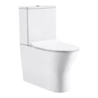 GO by Van Marcke Tina PACK staand toilet zonder spoelrand met reservoir met Geberit spoelmechanisme met dunne softclose en takeoff zitting wit 20002294 - thumbnail