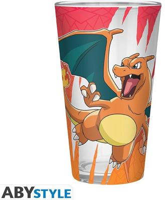 Pokemon - Charizard Large Premium Glass