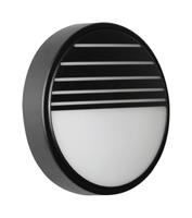 Ronde gevelverlichting zwart met ingebouwde LED lichtbron Nordlux Oliver - thumbnail