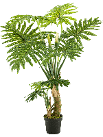 Emerald Kunstplant in pot philodendron 130 cm - thumbnail