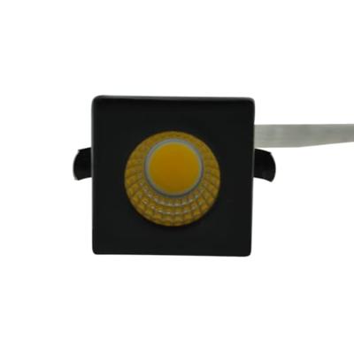 Lyora Vierkant inbouwspotjeForte Mini zwart - VY-001SB