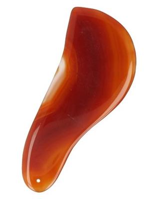 Guasha Schraper Carneool S-vorm