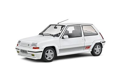 Solido Renault 5 GT Turbo MK2 1989 weiß 1:18 Auto - thumbnail