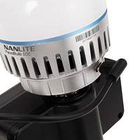 Nanlite NP-F Battery Adapter with E27 Head - thumbnail