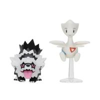 Pokemon Battle Feature Figure - Galarian Zigzagoon & Togetic - thumbnail