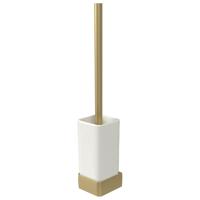 Toiletborstelset Haceka Aline Gold 41,4 cm Aluminium Mat Goud Haceka - thumbnail