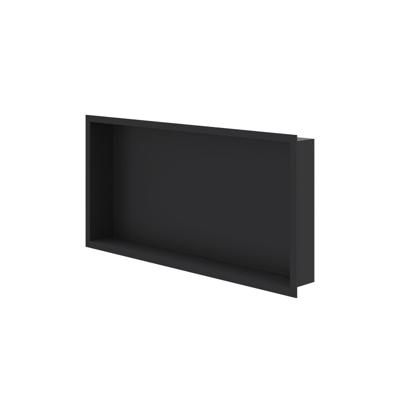 IVY Inbouwnis 60x7.5x30 cm Mat Zwart PED