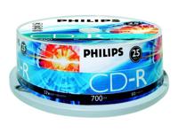 Philips Cd-R 700Mb 52Xspeed Spindle 25 Stuks - thumbnail