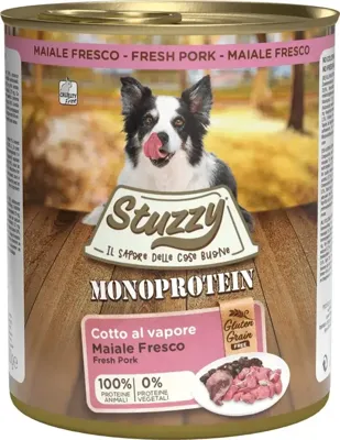 STUZZY Monoprotein Pork - nat hondenvoer - 800 g