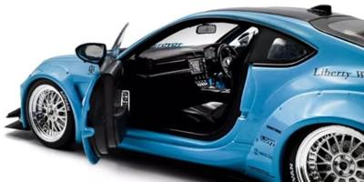 Solido Auto Toyota GR86 LBWK BODY KIT BLAUW Kant-en-klaar model Personenauto (model)