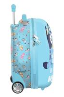 Rolkoffer Bluey Celeste 16'' 23 L 28 x 43 x 23 cm Kinderen - thumbnail