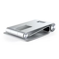 SATECHI R1 Multi-Hoek Opvouwbare Tablet Standaard - Voor M2/ M1 iPad Pro, M1 iPad Air, iPad Mini, iPhones 15/14/13/12 (Zilver) - thumbnail