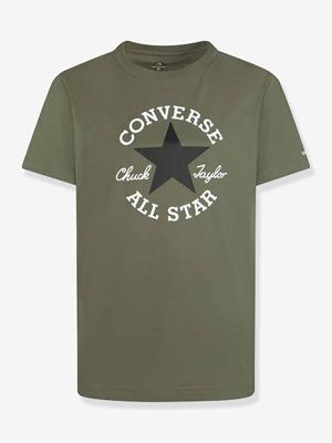 T-shirt jongen Chuck Patch CONVERSE kaki