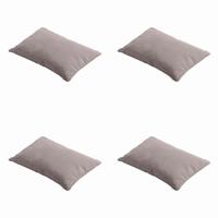 Sierkussen 60x40 met bies Panama Jute (4 stuks) Madison - Madison - thumbnail