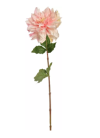 Pure Royal kunsttak dahlia 60cm roze - thumbnail