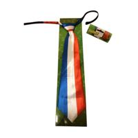 Stropdas satijn Frankrijk - thumbnail