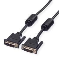 ROLINE Monitorkabel DVI, M/M, (24+1) dual link, 7,5 m - thumbnail