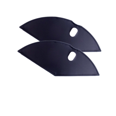 Falkx jasbeschermer lakdoek 28" zwart