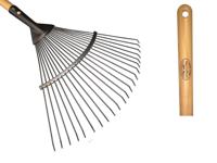 De Wit Bladhark compleet essen steel 150cm dewit - thumbnail