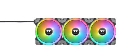 Thermaltake Swafan EX12 RGB PC Cooling Fan TT Premium Edition (3-fan Pack), 120mm Thermaltake Swafan EX12 RGB PC Cooling Fan TT Premium Edition (3-fan Pack), 120mm