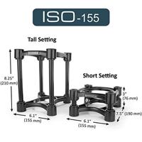 IsoAcoustics ISO-155 speakerstandaard (paar) - thumbnail