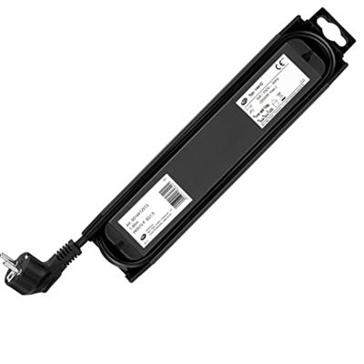 REV 0014412513 Stekkerdoos met schakelaar 4-voudig Zwart, Antraciet Randaarde stekker 1 stuk(s)