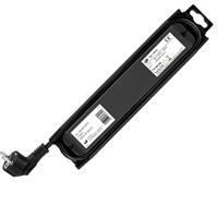 REV 0014412513 Stekkerdoos met schakelaar 4-voudig Zwart, Antraciet Randaarde stekker 1 stuk(s) - thumbnail