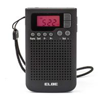 Transistor Radio ELBE RF-93 AM/FM Zwart - thumbnail