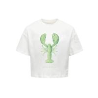 Kids ONLY zomer top S/S meisjes - print - wit - Kogkelly - thumbnail