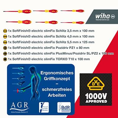 Wiha Gereedschapset elektricien | assorti 18-dlg. | incl. heuptas 44574 - thumbnail