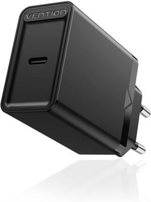 Oplader Vention FADB0-EU 20 W Zwart - thumbnail