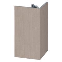 Keralit uitwendig rechthoekprofiel Vergrijsd ceder (2812) - thumbnail