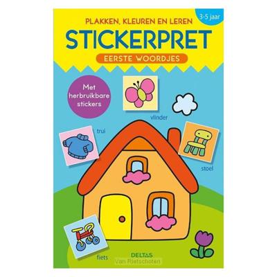 Deltas Stickerpret - eerste woordjes (3-5 j.)