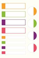 Avery Family gelamineerde etiketten, etui met 24 etiketten, geassorteerde formaten en fluo kleuren - thumbnail