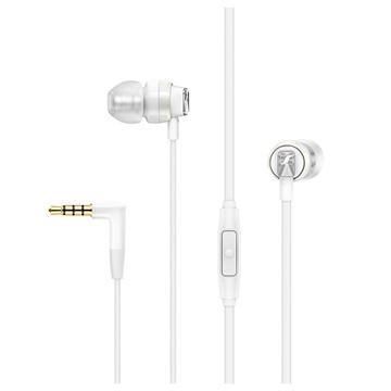 Sennheiser CX 300S In Ear oordopjes Kabel Wit Noise Cancelling Headset
