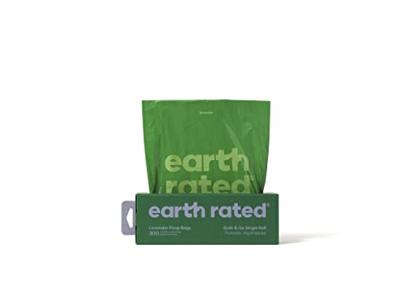 EARTH RATED POEPZAKJES LAVENDEL GERECYCLED - thumbnail