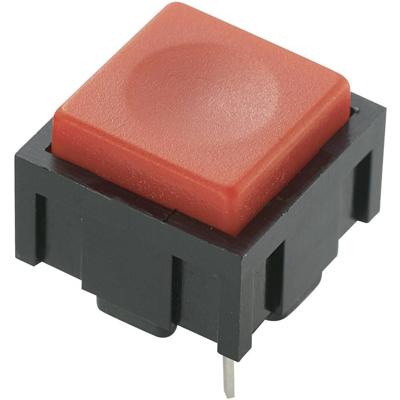 TRU COMPONENTS PBS-18B 701786 Druktoets 50 V DC/AC 0.025 A 1x uit/(aan) Moment 1 stuk(s)