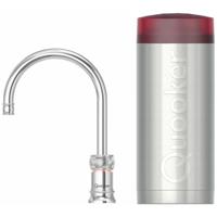 Quooker Classic Nordic Round Kokendwaterkraan Single Tap Set - Kokend Water - Chroom - Inclusief COMBI+ Reservoir - thumbnail