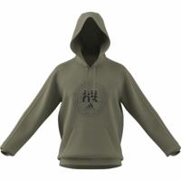 Herenhoodie Adidas Emblem Graphic Donker grijs - Maat: S - thumbnail