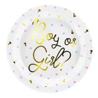 Bordjes Gender Reveal Party - 6 Stuks - thumbnail