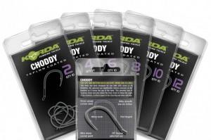 Korda Choddy hook Size 4, 10 st