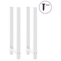 Bartafelpoten 2 st 50x(110-111) cm staal wit - thumbnail
