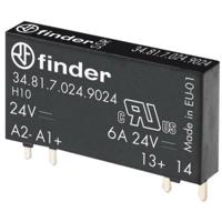 Finder Halfgeleiderrelais 34.81.7.005.9024 Schakelspanning (max.): 33 V/DC Direct schakelend 1 stuk(s) - thumbnail