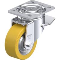 Blickle LH-SETH 125K-ST Zwenkwiel met rem Wieldiameter: 125 mm Draagvermogen (max.): 500 kg 1 stuk(s) - thumbnail