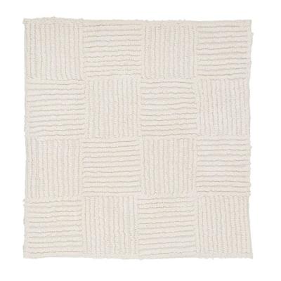 Sealskin Badmat Reverse 60x60 cm Katoen Ivoor