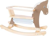 Small Foot hobbelpaard met zitje bruin - thumbnail