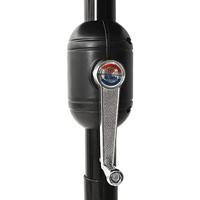 VidaXL Parasol 3-laags met aluminium paal 2 m antracietkleurig - thumbnail