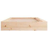 Bedframe massief hout 120x190 cm - thumbnail