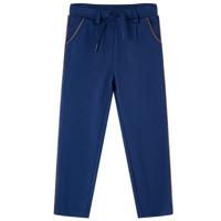 Kinderbroek met trekkoord 104 marineblauw - thumbnail