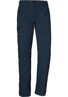 Schoffel Ascona Warm L Wandelbroek Dames Navy Blazer 44
